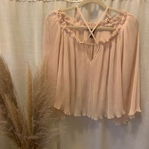 Flowy off the shoulder blouse